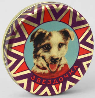 Illustration for article titled Vintage Memorabilia Celebrates The Soviet Union's Cosmonaut Dogs